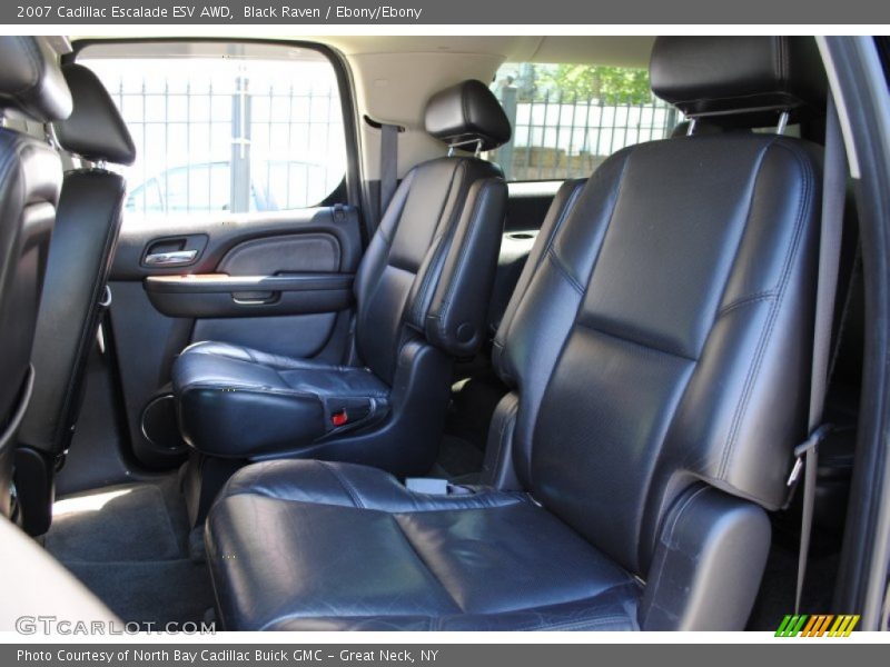Black Raven / Ebony/Ebony 2007 Cadillac Escalade ESV AWD