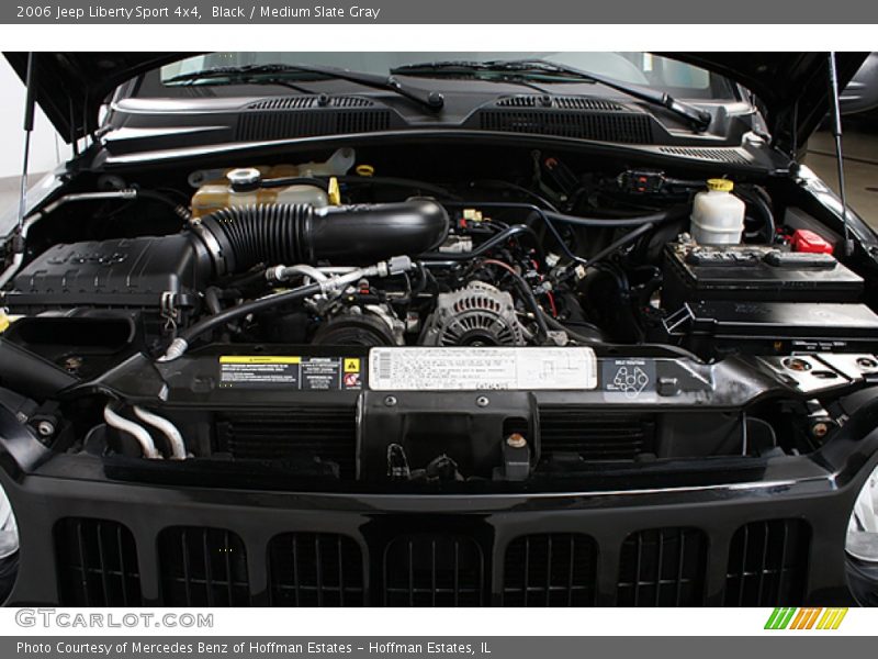 Black / Medium Slate Gray 2006 Jeep Liberty Sport 4x4