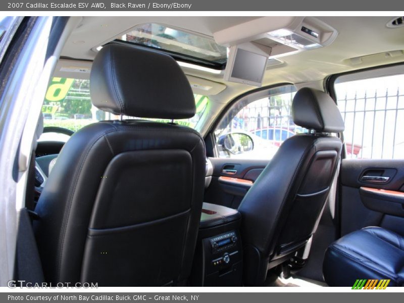 Black Raven / Ebony/Ebony 2007 Cadillac Escalade ESV AWD