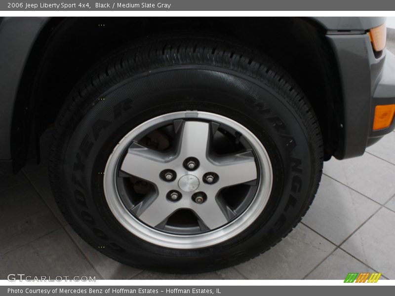 Black / Medium Slate Gray 2006 Jeep Liberty Sport 4x4