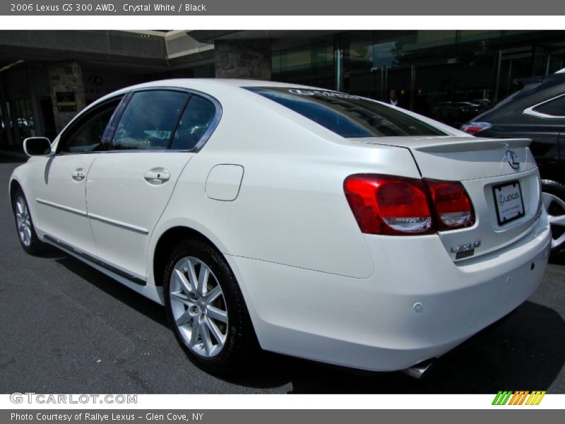 Crystal White / Black 2006 Lexus GS 300 AWD