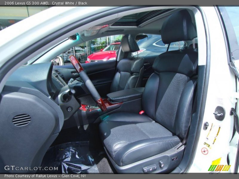 Crystal White / Black 2006 Lexus GS 300 AWD