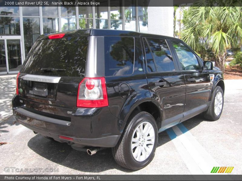 Narvik Black / Alpaca Beige 2008 Land Rover LR2 SE