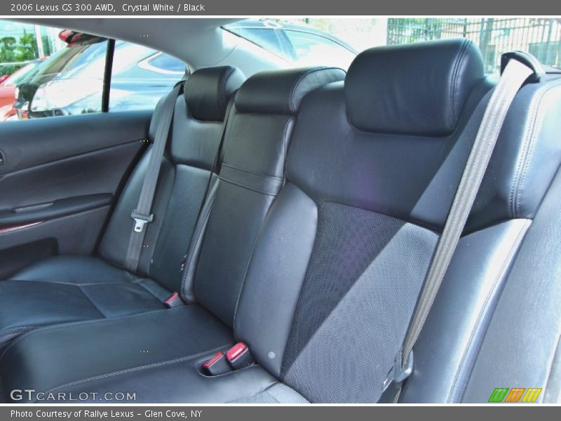 Crystal White / Black 2006 Lexus GS 300 AWD