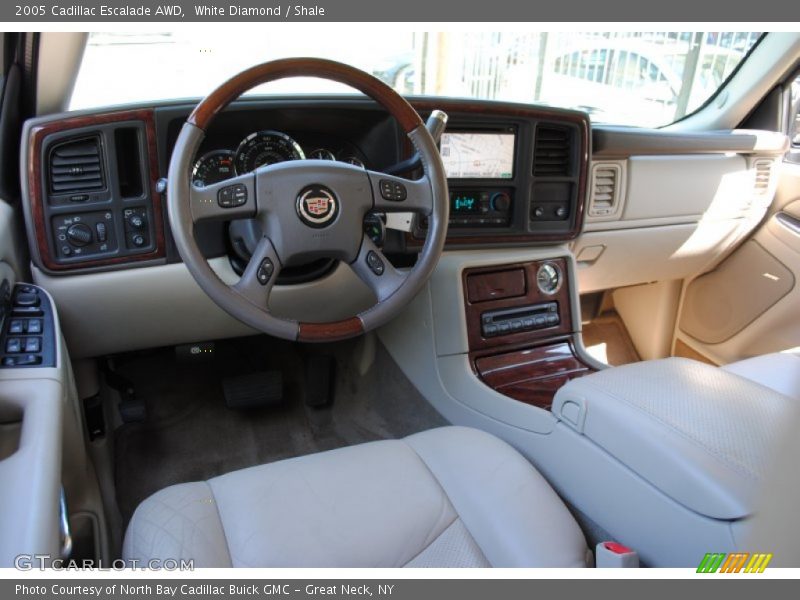 White Diamond / Shale 2005 Cadillac Escalade AWD