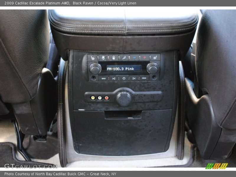 Black Raven / Cocoa/Very Light Linen 2009 Cadillac Escalade Platinum AWD
