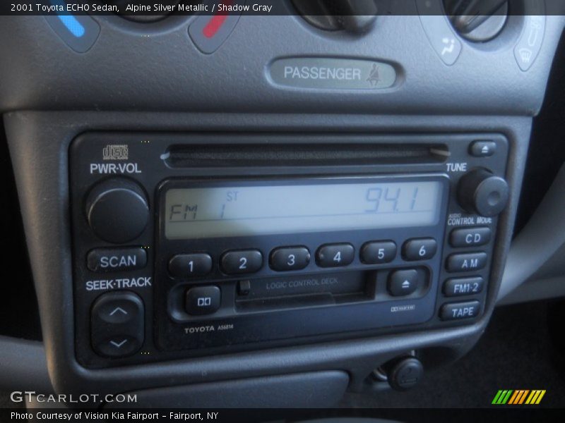 Audio System of 2001 ECHO Sedan