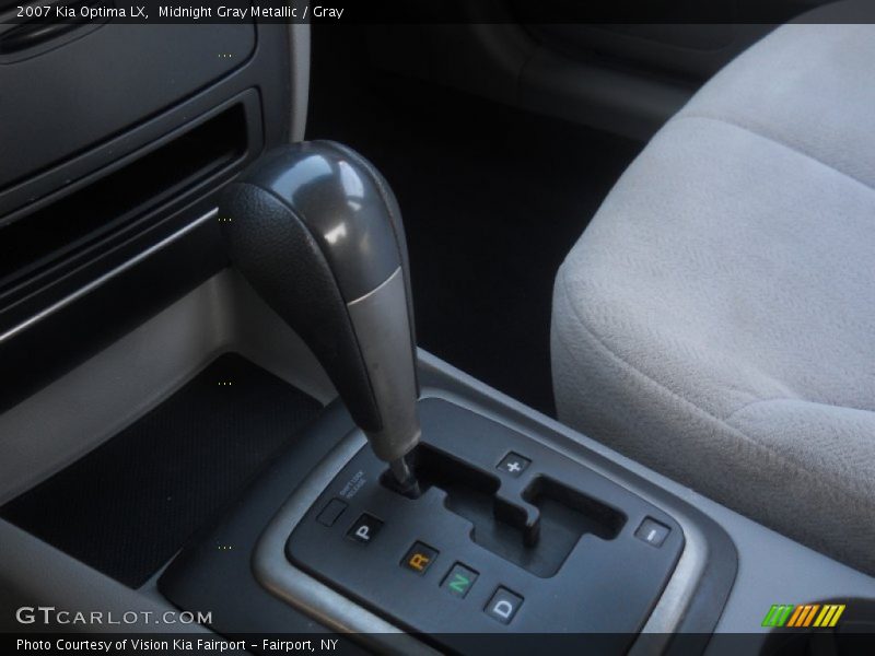 Midnight Gray Metallic / Gray 2007 Kia Optima LX