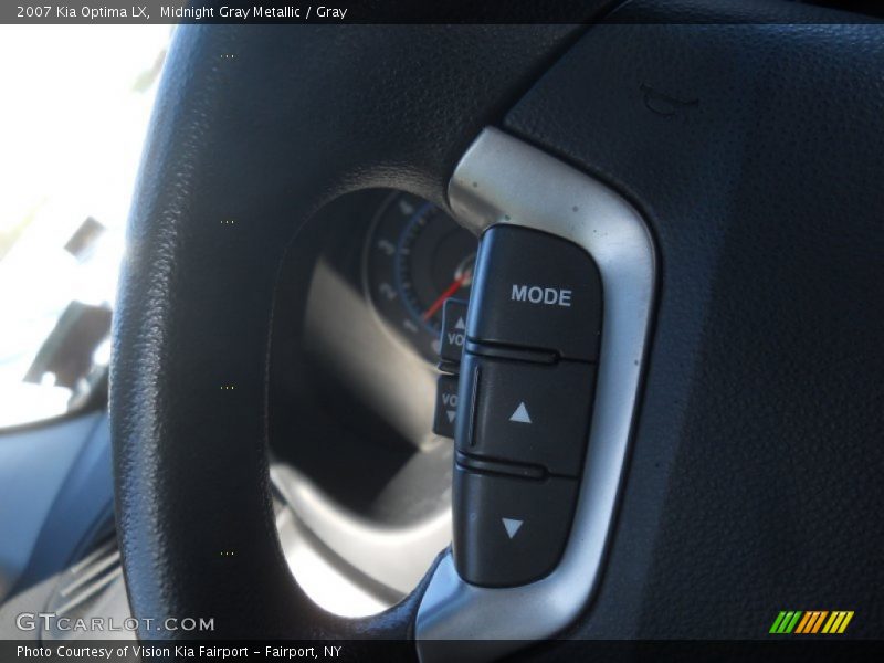 Midnight Gray Metallic / Gray 2007 Kia Optima LX