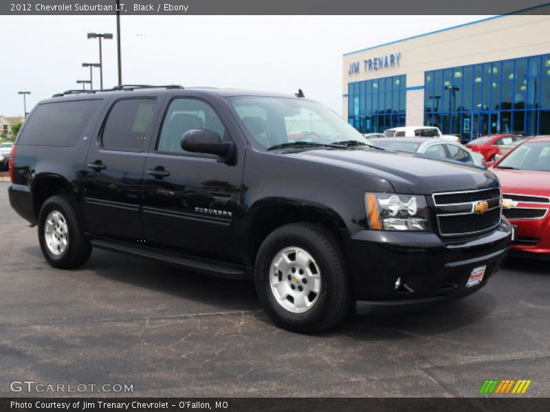 Black / Ebony 2012 Chevrolet Suburban LT