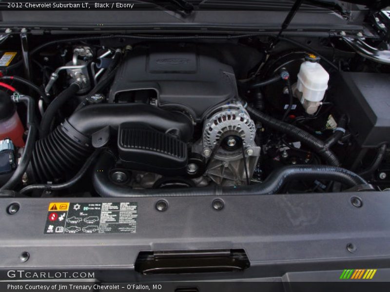 Black / Ebony 2012 Chevrolet Suburban LT