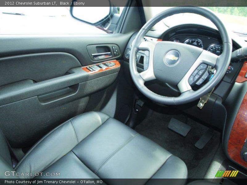 Black / Ebony 2012 Chevrolet Suburban LT