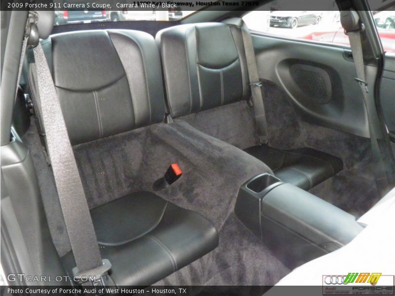 Carrara White / Black 2009 Porsche 911 Carrera S Coupe