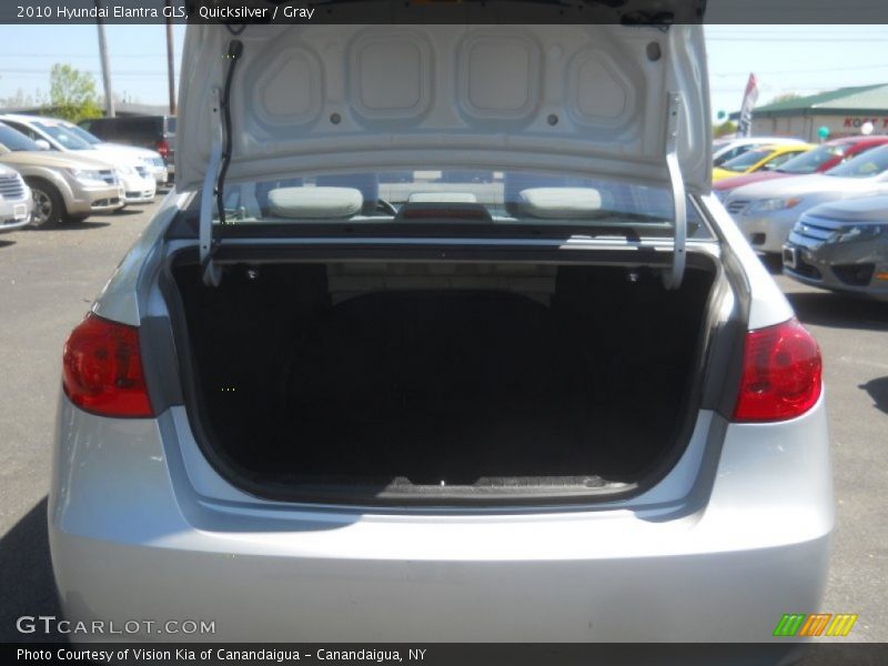 Quicksilver / Gray 2010 Hyundai Elantra GLS