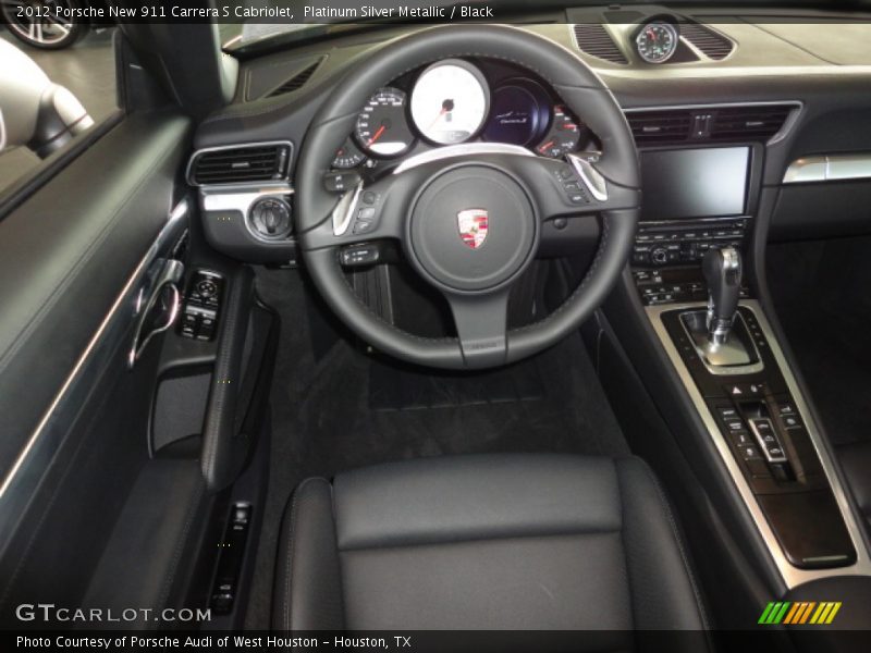 Dashboard of 2012 New 911 Carrera S Cabriolet