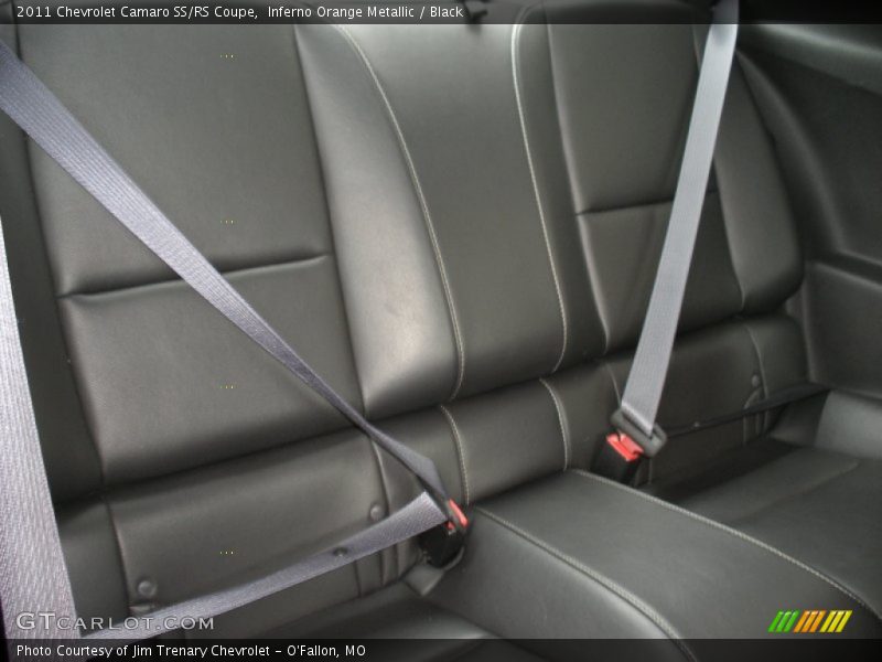 Inferno Orange Metallic / Black 2011 Chevrolet Camaro SS/RS Coupe