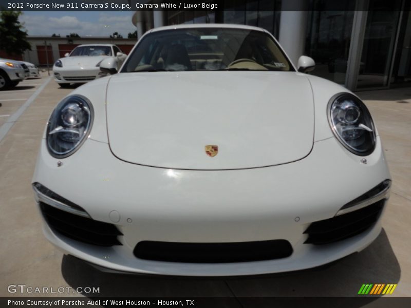  2012 New 911 Carrera S Coupe Carrara White