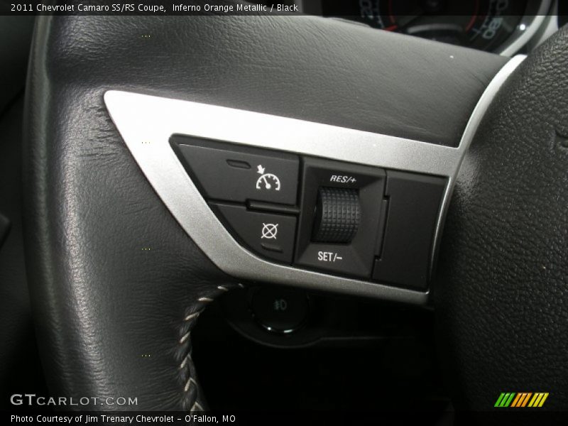 Inferno Orange Metallic / Black 2011 Chevrolet Camaro SS/RS Coupe