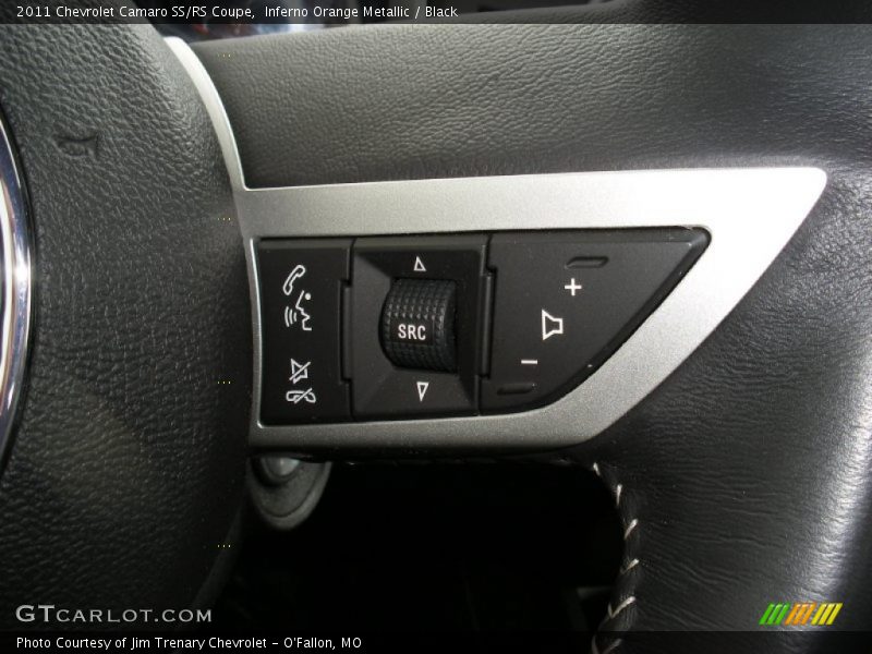 Inferno Orange Metallic / Black 2011 Chevrolet Camaro SS/RS Coupe