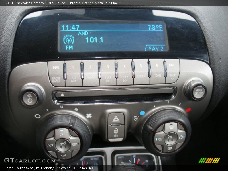 Audio System of 2011 Camaro SS/RS Coupe