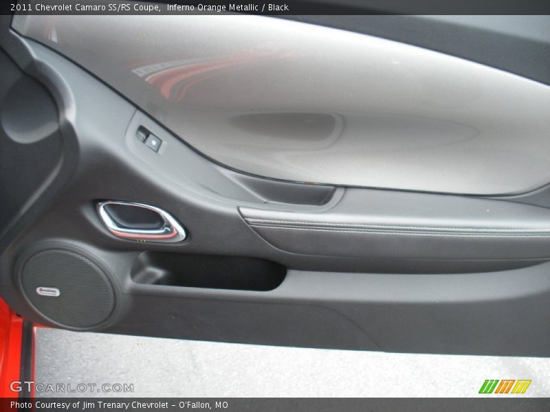 Inferno Orange Metallic / Black 2011 Chevrolet Camaro SS/RS Coupe