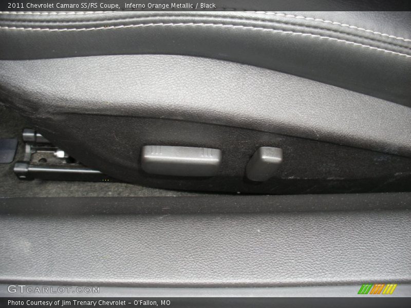 Inferno Orange Metallic / Black 2011 Chevrolet Camaro SS/RS Coupe