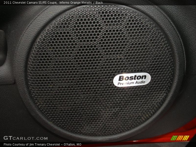 Inferno Orange Metallic / Black 2011 Chevrolet Camaro SS/RS Coupe