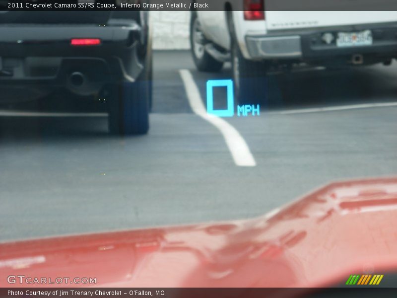 Inferno Orange Metallic / Black 2011 Chevrolet Camaro SS/RS Coupe