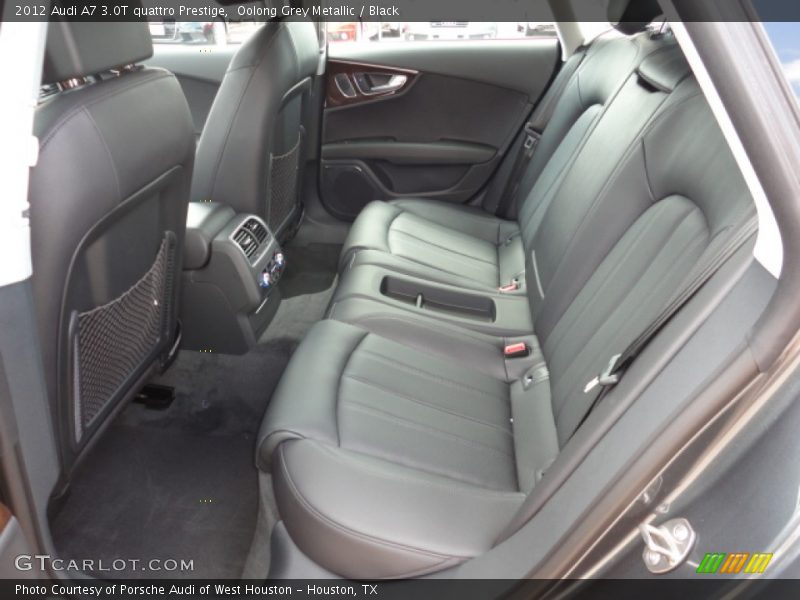 Rear Seat of 2012 A7 3.0T quattro Prestige