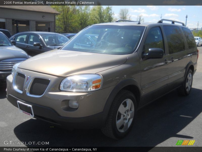 Bronzestone Metallic / Cashmere 2006 Pontiac Montana SV6