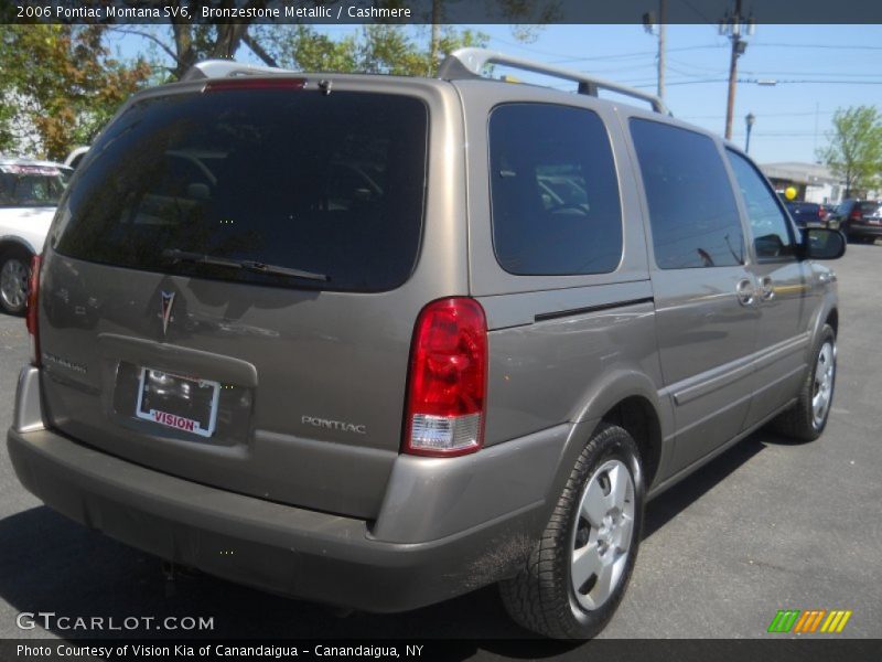 Bronzestone Metallic / Cashmere 2006 Pontiac Montana SV6