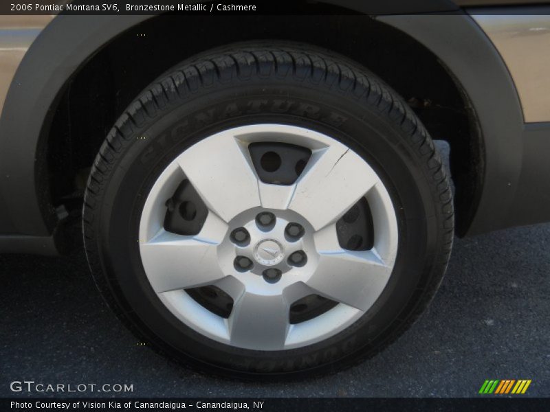 Bronzestone Metallic / Cashmere 2006 Pontiac Montana SV6