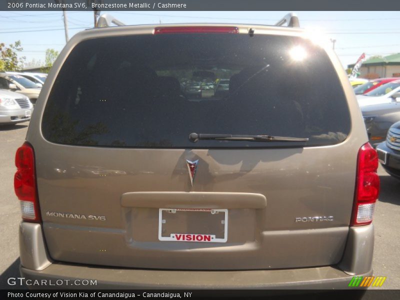 Bronzestone Metallic / Cashmere 2006 Pontiac Montana SV6