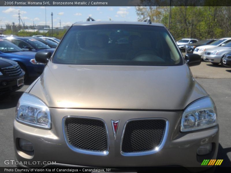 Bronzestone Metallic / Cashmere 2006 Pontiac Montana SV6