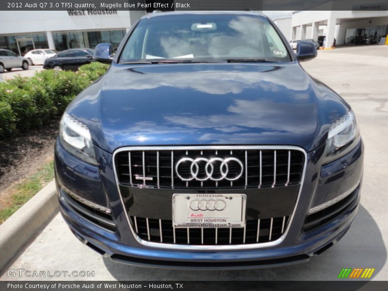 Mugello Blue Pearl Effect / Black 2012 Audi Q7 3.0 TFSI quattro