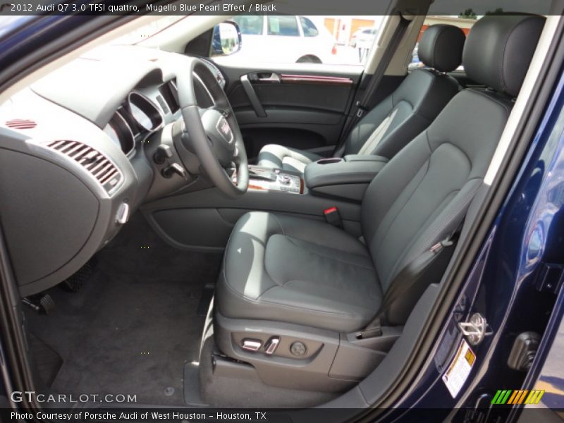 Mugello Blue Pearl Effect / Black 2012 Audi Q7 3.0 TFSI quattro
