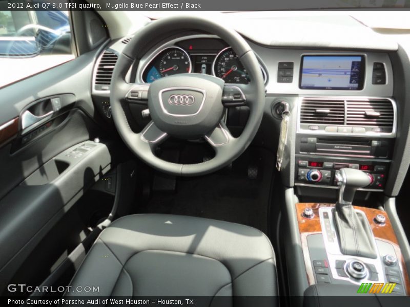 Mugello Blue Pearl Effect / Black 2012 Audi Q7 3.0 TFSI quattro