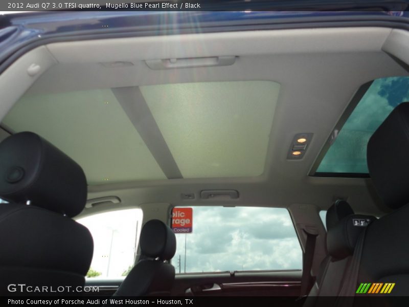 Mugello Blue Pearl Effect / Black 2012 Audi Q7 3.0 TFSI quattro