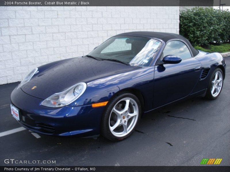 Cobalt Blue Metallic / Black 2004 Porsche Boxster