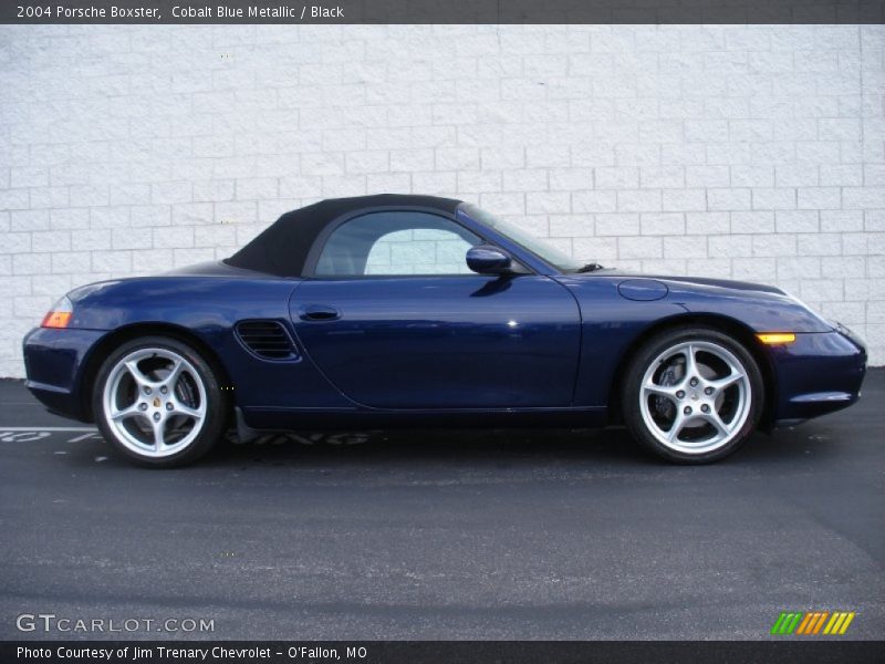 Cobalt Blue Metallic / Black 2004 Porsche Boxster