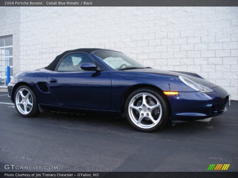 Cobalt Blue Metallic / Black 2004 Porsche Boxster