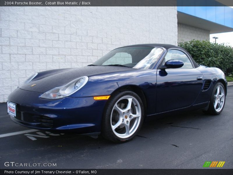 Cobalt Blue Metallic / Black 2004 Porsche Boxster