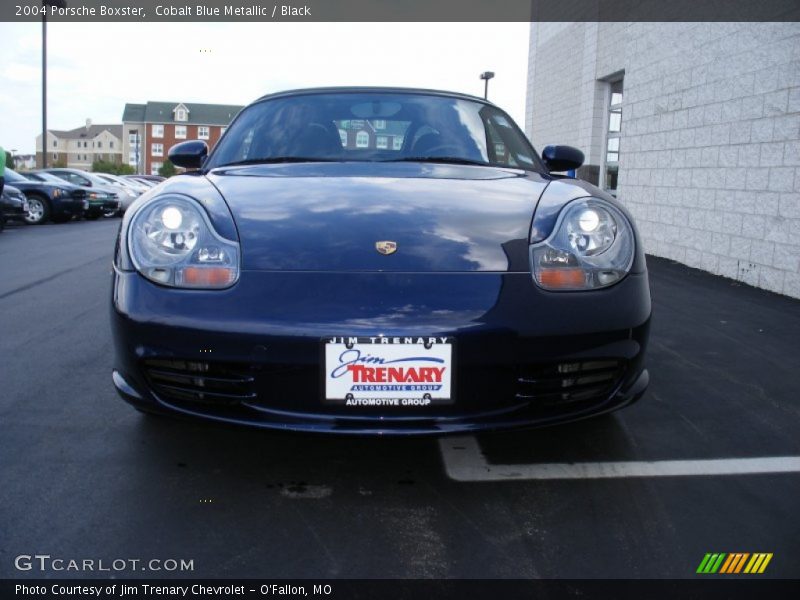 Cobalt Blue Metallic / Black 2004 Porsche Boxster