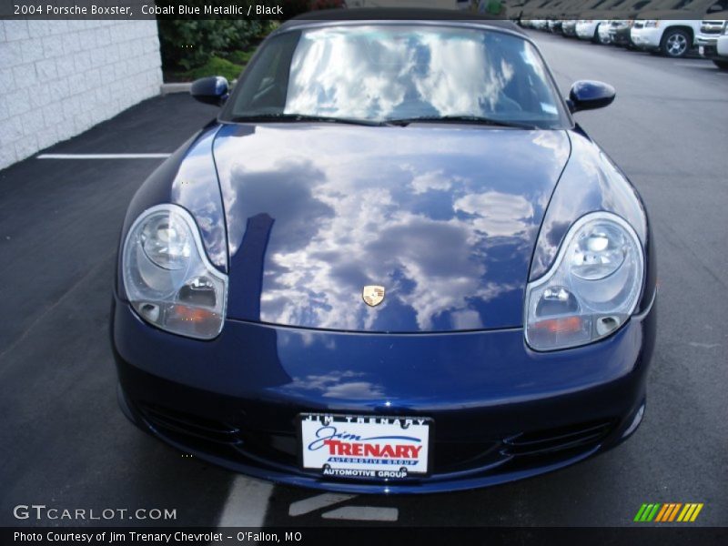 Cobalt Blue Metallic / Black 2004 Porsche Boxster