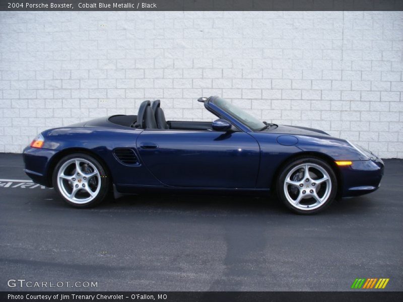 Cobalt Blue Metallic / Black 2004 Porsche Boxster