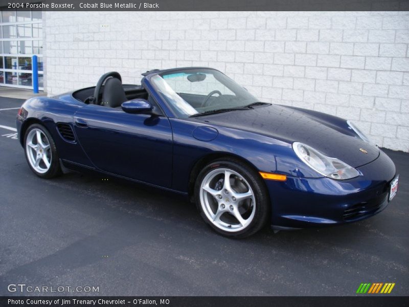 Cobalt Blue Metallic / Black 2004 Porsche Boxster