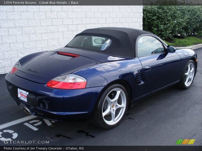 Cobalt Blue Metallic / Black 2004 Porsche Boxster