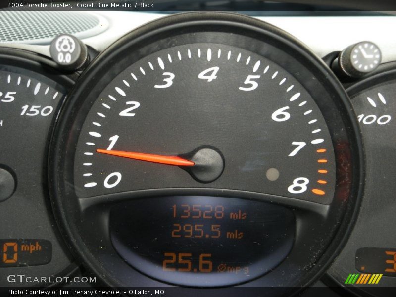 Cobalt Blue Metallic / Black 2004 Porsche Boxster
