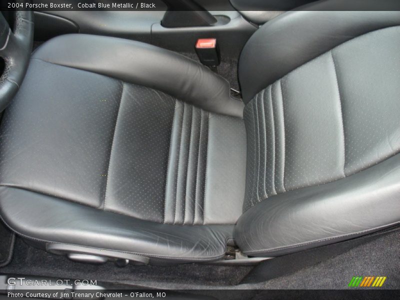 Cobalt Blue Metallic / Black 2004 Porsche Boxster