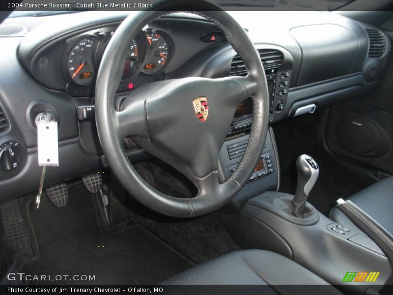 Dashboard of 2004 Boxster 